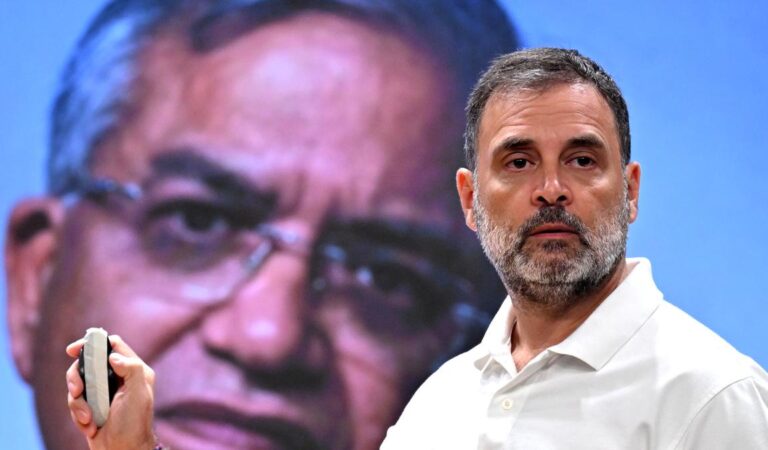 ‘Chunaav ka chawkidaar’ protected ‘vote chors’ : Rahul’s dig at ECI